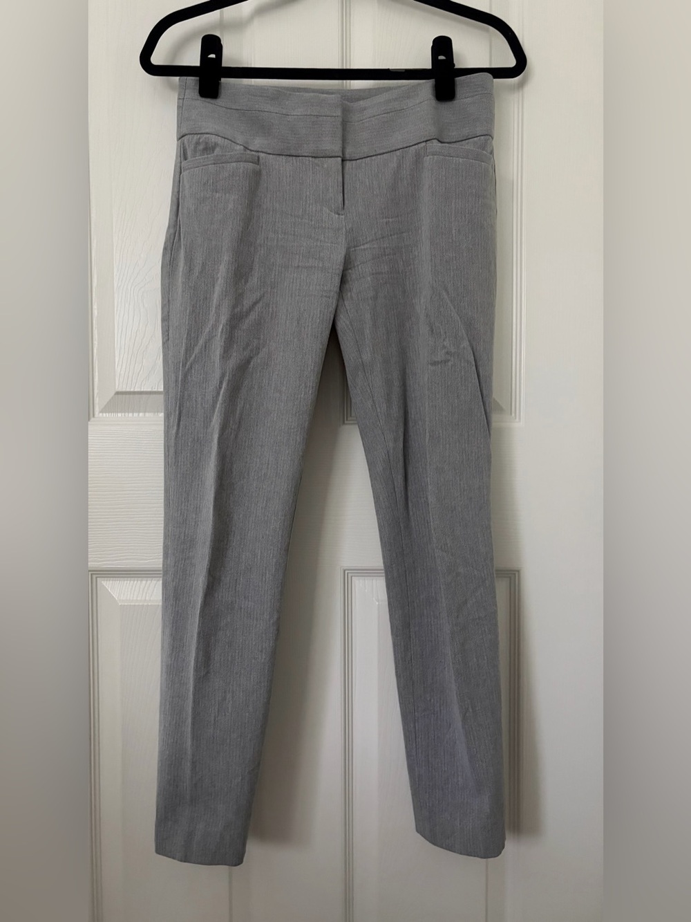 LOFT Light Gray Women's Marisa Skinny Dress Pants
